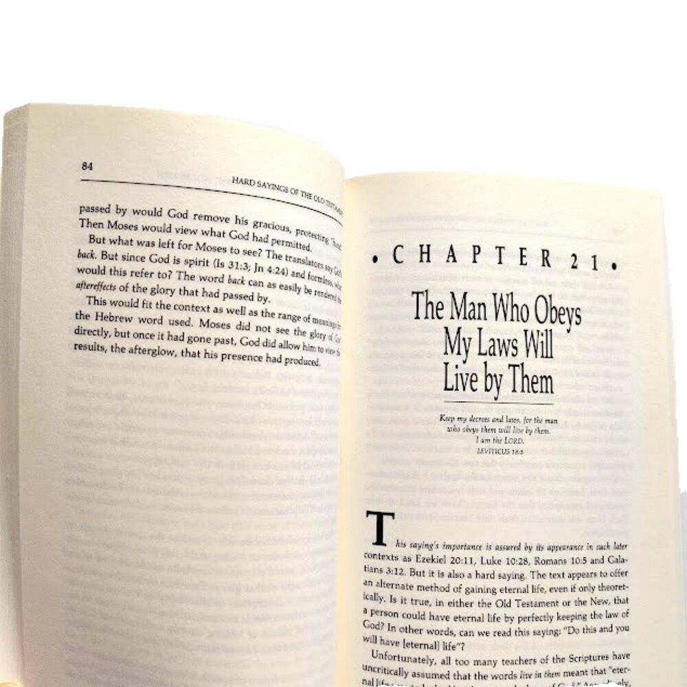 Lot 3 Hard Sayings Books of the Old Testament of More Old Testament of Paul Vtg - Picture 4 of 8